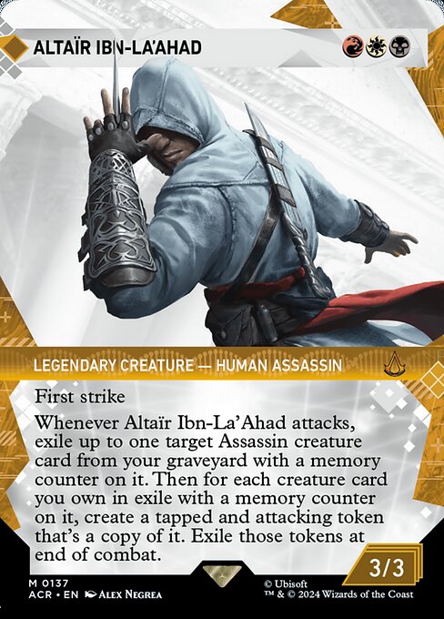 [Foil] ACR 137 Altair Ibn-La'Ahad (0137 - Showcase) M