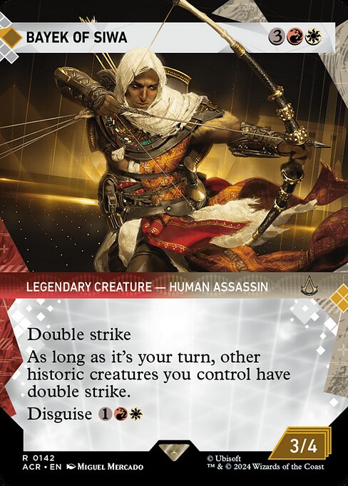 [Foil] ACR 142 Bayek of Siwa (0142 - Showcase) R
