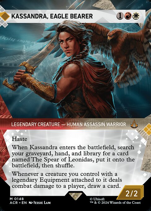 [Foil] ACR 148 Kassandra, Eagle Bearer (0148 - Showcase) M