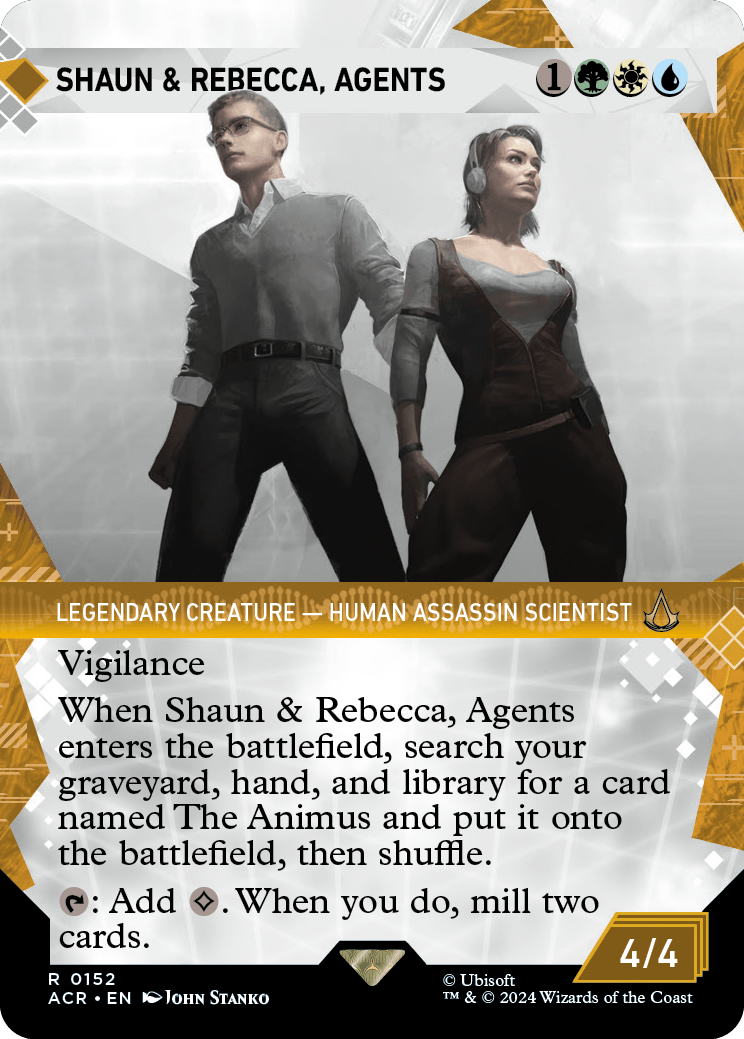 ACR 152 Shaun & Rebecca, Agents (0152 - Showcase) R