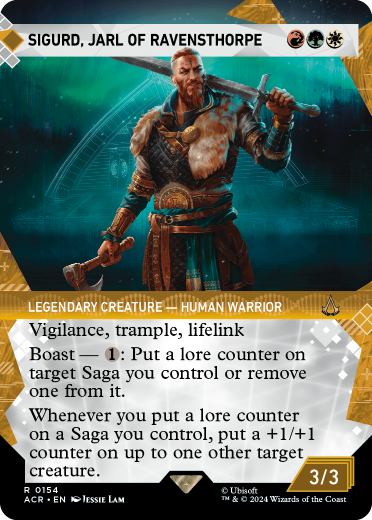 ACR 154 Sigurd, Jarl of Ravensthorpe (0154 - Showcase) R