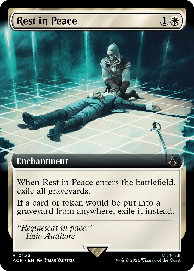 ACR 156 Rest in Peace (0156 - Extended Art) R