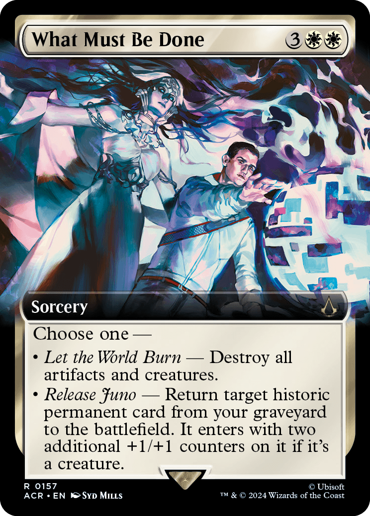 ACR 157 What Must Be Done (0157 - Extended Art) R
