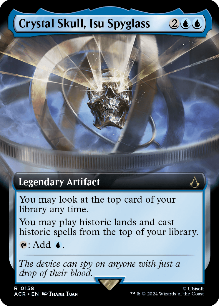 ACR 158 Crystal Skull, Isu Spyglass (0158 - Extended Art) R