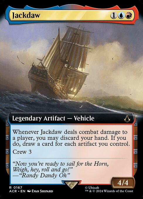 [Foil] ACR 167 Jackdaw (0167 - Extended Art) R