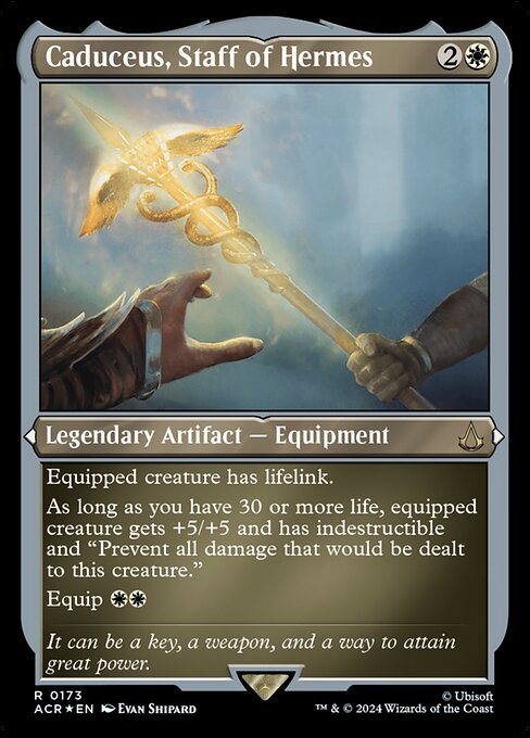 [Foil Etched] ACR 173 Caduceus, Staff of Hermes (0173 - Foil Etched) R
