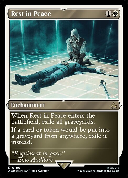 [Foil Etched] ACR 180 Rest in Peace (0180 - Foil Etched) R