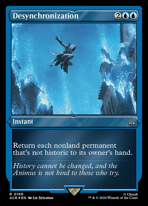 [Foil Etched] ACR 189 Desynchronization (0189 - Foil Etched) R