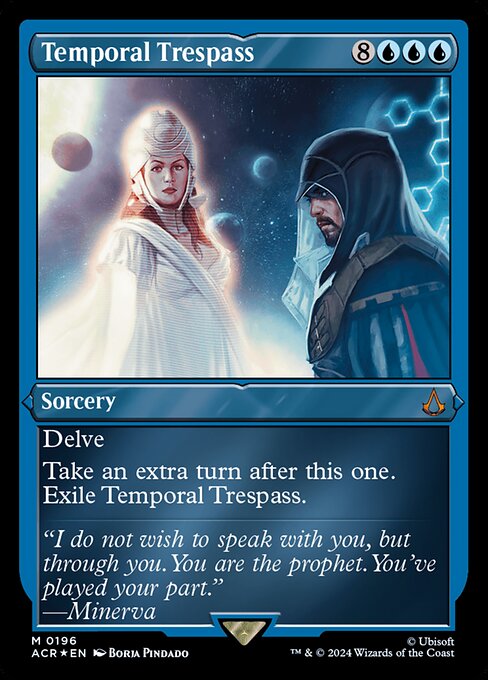 [Foil Etched] ACR 196 Temporal Trespass (0196 - Foil Etched) M