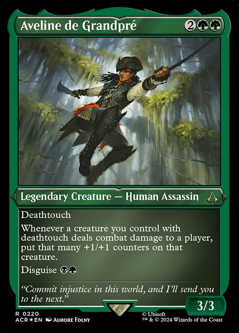 [Foil Etched] ACR 220 Aveline de Grandpre (0220 - Foil Etched) R