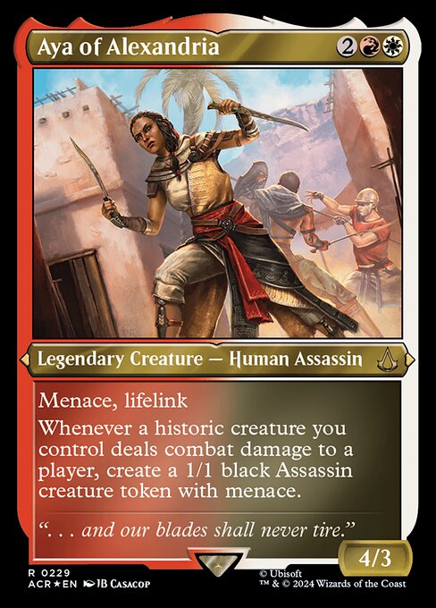 [Foil Etched] ACR 229 Aya of Alexandria (0229 - Foil Etched) R