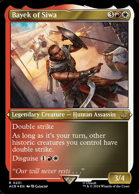 [Foil Etched] ACR 231 Bayek of Siwa (0231 - Foil Etched) R