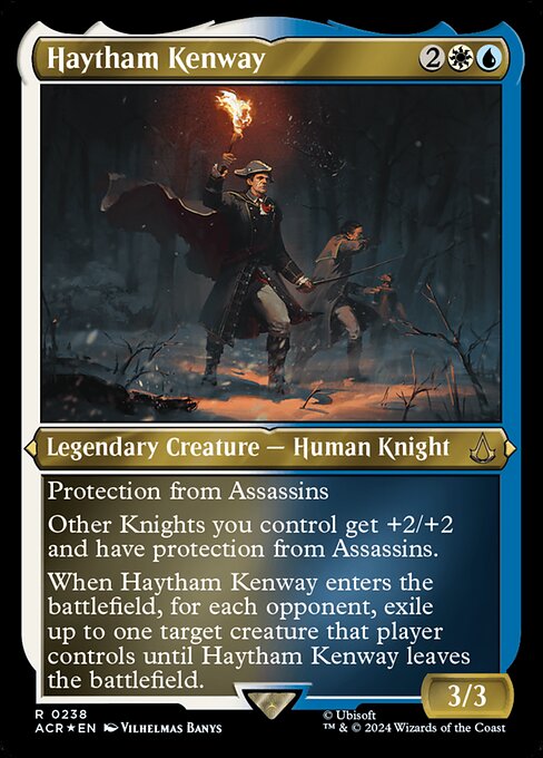 [Foil Etched] ACR 238 Haytham Kenway (0238 - Foil Etched) R