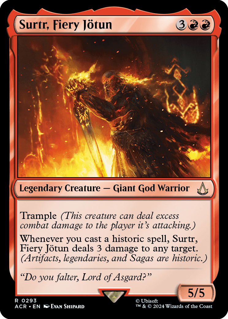 ACR 293 Surtr, Fiery Jotun (Starter Kit) R