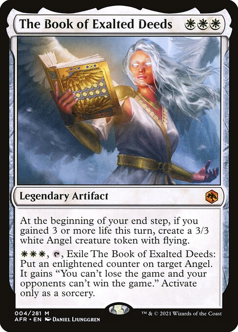 [Foil] AFR 004 The Book of Exalted Deeds M