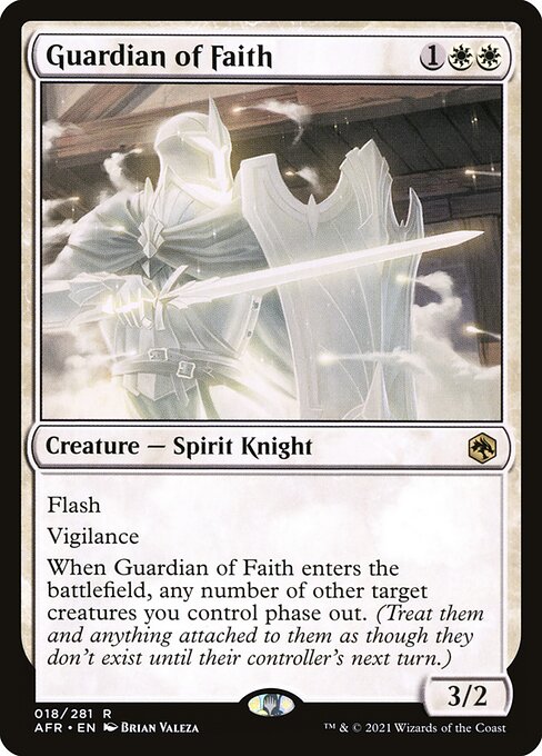 [Foil] AFR 018 Guardian of Faith R