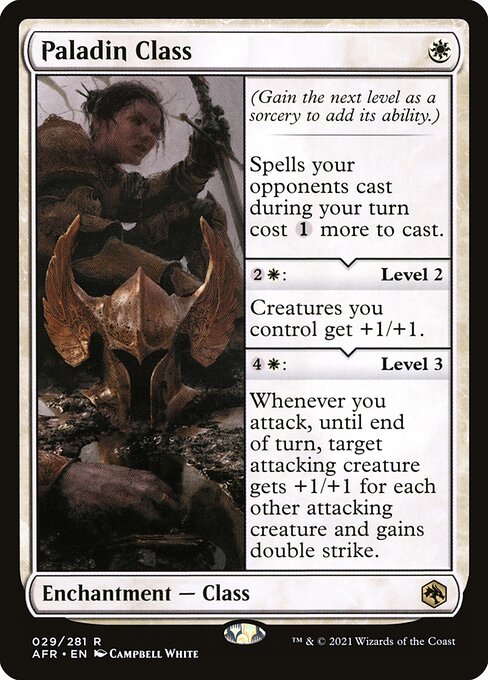 [Foil] AFR 029 Paladin Class R