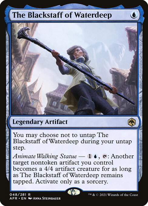 [Foil] AFR 048 The Blackstaff of Waterdeep R