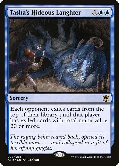[Foil] AFR 078 Tasha's Hideous Laughter R