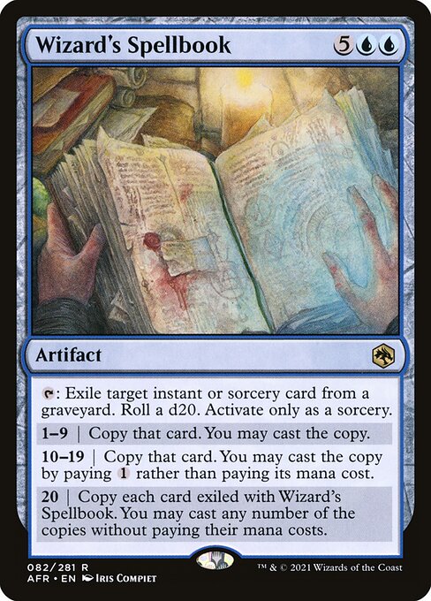 [Foil] AFR 082 Wizard's Spellbook R
