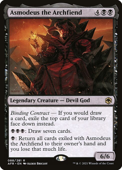 [Foil] AFR 088 Asmodeus the Archfiend R