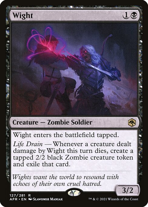 [Foil] AFR 127 Wight R