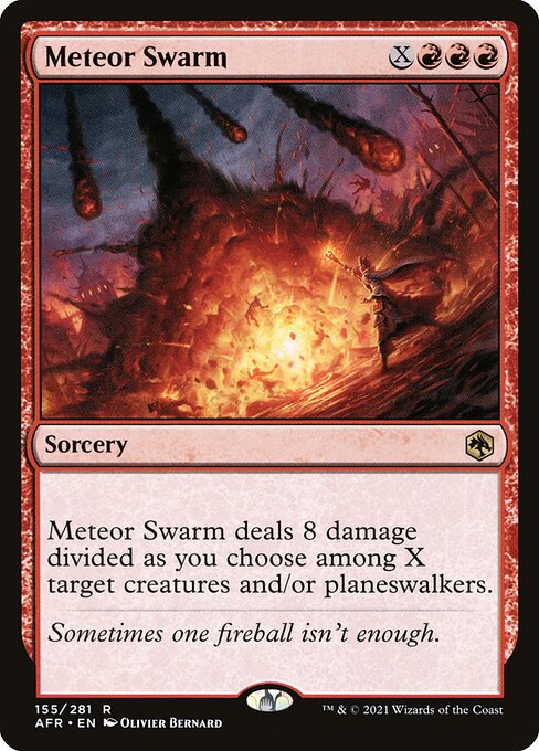 [Foil] AFR 155 Meteor Swarm R