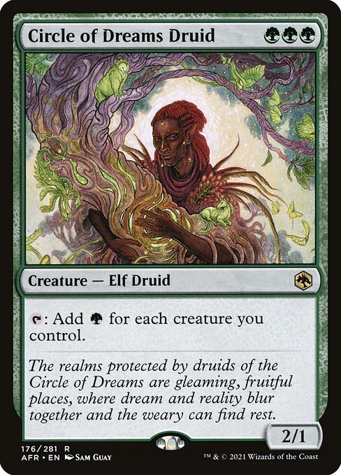 [Foil] AFR 176 Circle of Dreams Druid R