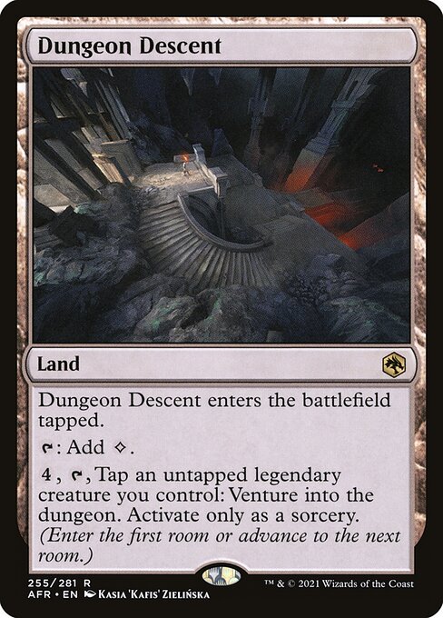 [Foil] AFR 255 Dungeon Descent R