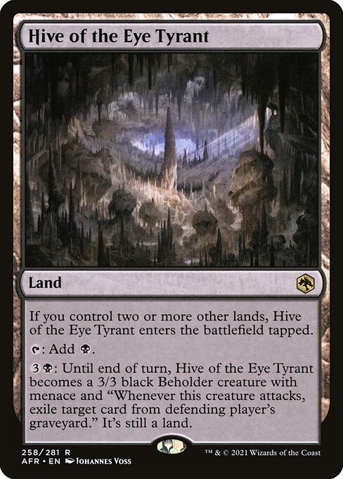 [Foil] AFR 258 Hive of the Eye Tyrant R