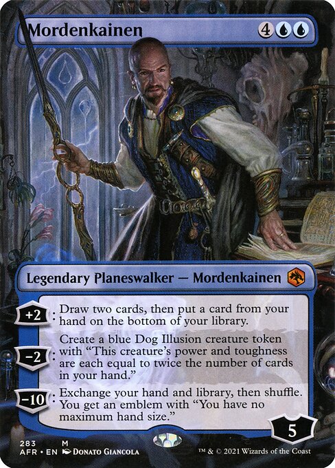 [Foil] AFR 283 Mordenkainen (Borderless) M