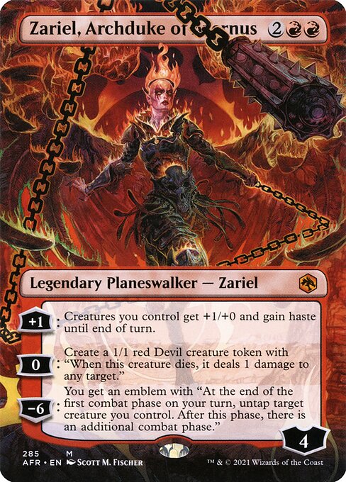 AFR 285 Zariel, Archduke of Avernus (Borderless) M