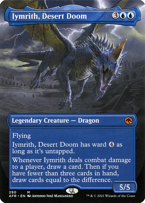 [Foil] AFR 290 Iymrith, Desert Doom (Borderless) M