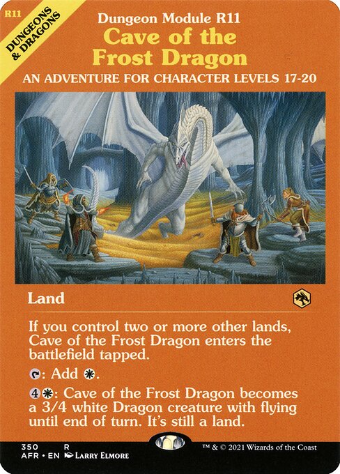 AFR 350 Cave of the Frost Dragon (Showcase)