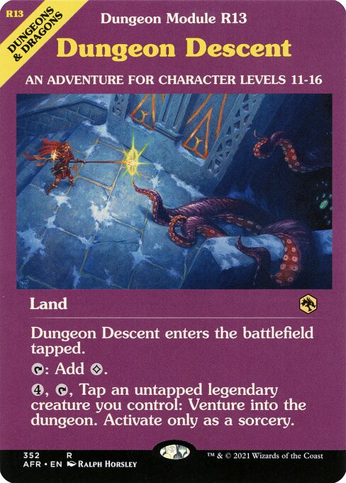 AFR 352 Dungeon Descent (Showcase)