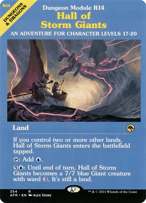 AFR 354 Hall of Storm Giants (Showcase)