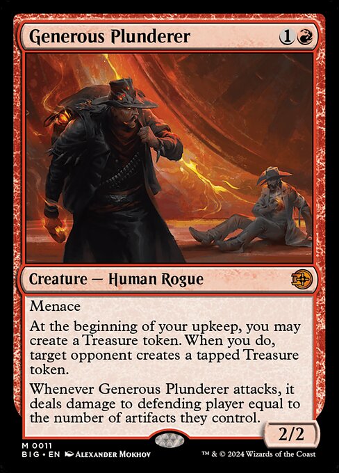[Foil] BIG 011 Generous Plunderer M