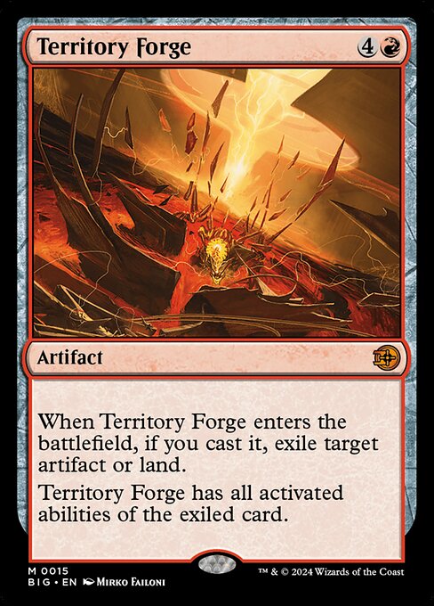 [Foil] BIG 015 Territory Forge M