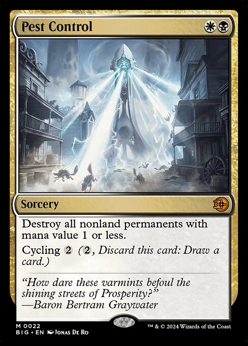 [Foil] BIG 022 Pest Control M