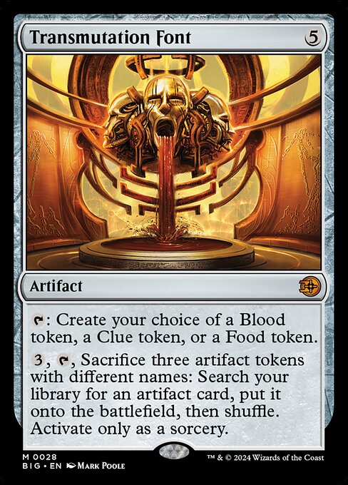 BIG 028 Transmutation Font M