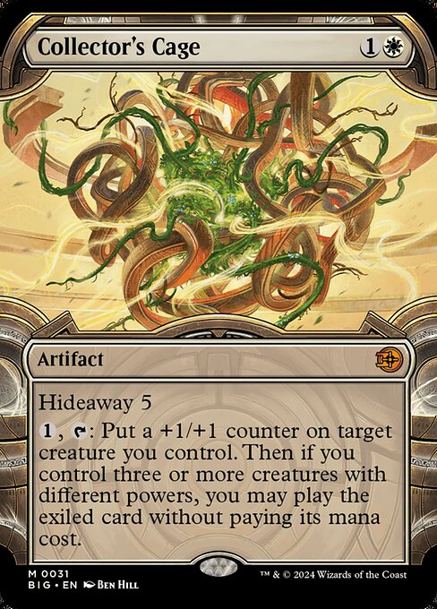 [Foil] BIG 031 Collector's Cage (0031 - Showcase) M