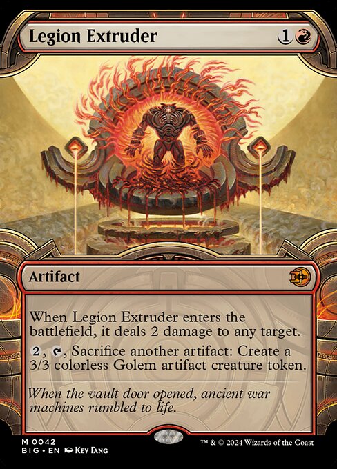 [Foil] BIG 042 Legion Extruder (0042 - Showcase) M