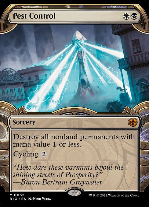 [Foil] BIG 052 Pest Control (0052 - Showcase) M