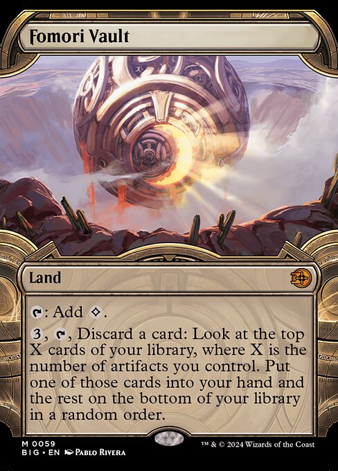[Foil] BIG 059 Fomori Vault (0059 - Showcase) M