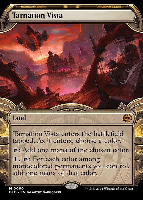 [Foil] BIG 060 Tarnation Vista (0060 - Showcase) M