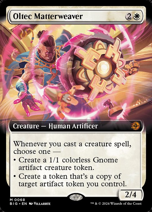 [Foil] BIG 068 Oltec Matterweaver (0068 - Extended Art) M