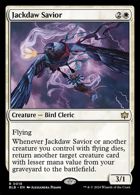 [Foil] BLB 018 Jackdaw Savior R