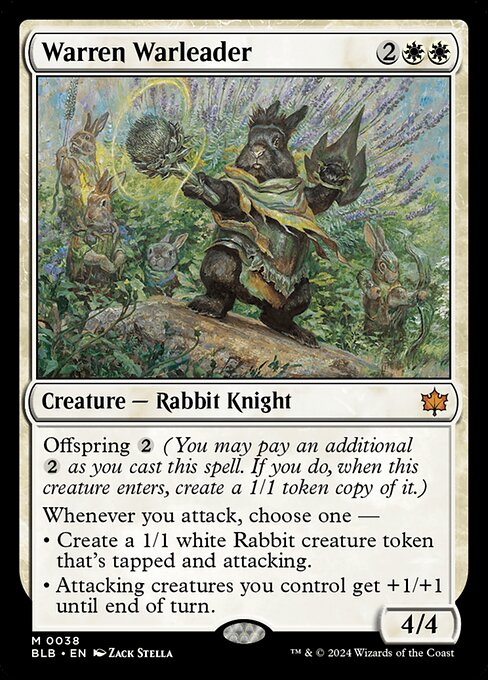 [Foil] BLB 038 Warren Warleader M