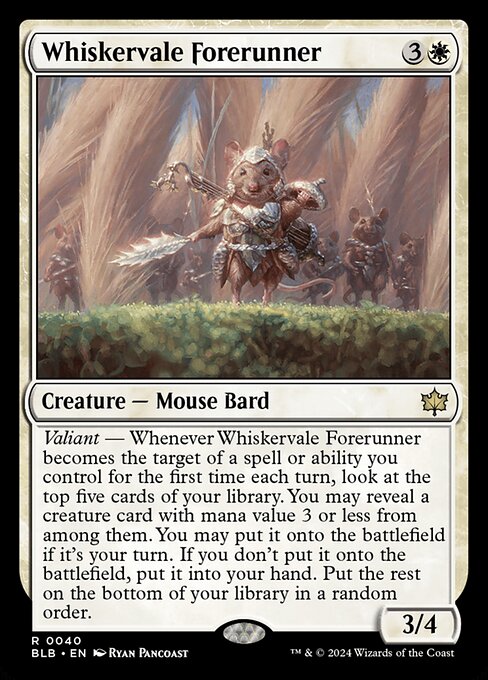 BLB 040 Whiskervale Forerunner R