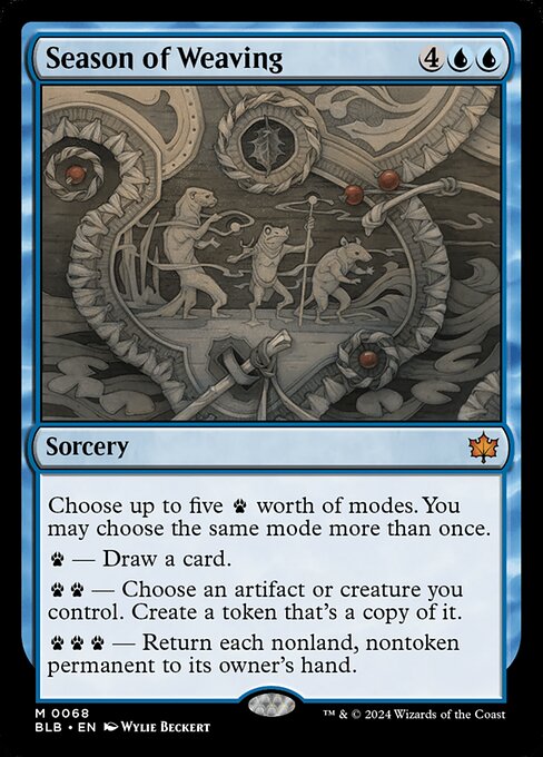 [Foil] BLB 068 Season of Weaving M